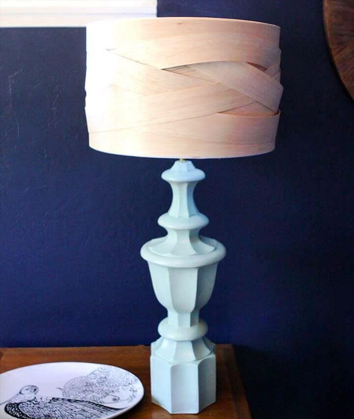 balsa wood lamps, diy lamp wooden, wooden lampshade, creative lamp 