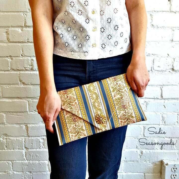 enverlope clutch, cute clutch, stylish clutch, diy clutch