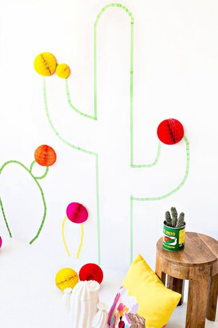 wall decor, washi tape idea, do it yourself, diy crafts and projects, how to, easy to