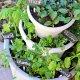 gallery diy, garden stacked, garden idea, garden decor idea, how to