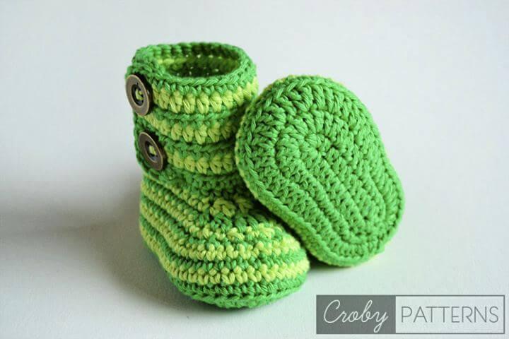 green zebra, booties, baby booties, baby slippers