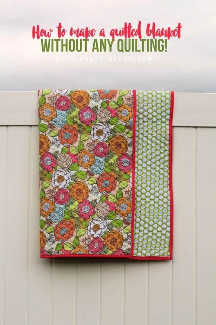 quilted blanket, knockoff blankets, diy projects, diy ideas