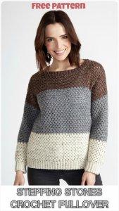 13 Free Crochet Sweater Patterns For Woman's Ideas