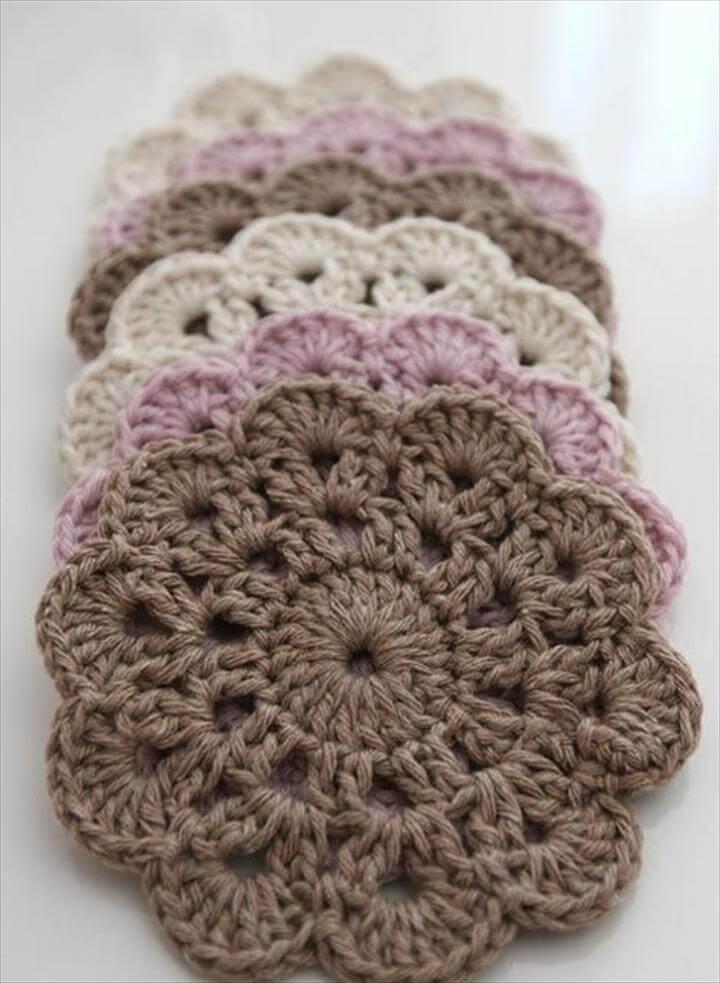 Beautiful Crochet Coasters