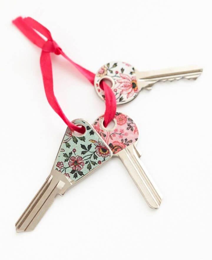 washi tape keys, find easy keys, how to, washi tape keys, 