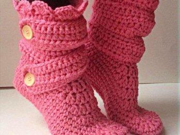 women crochet, women slippers, women