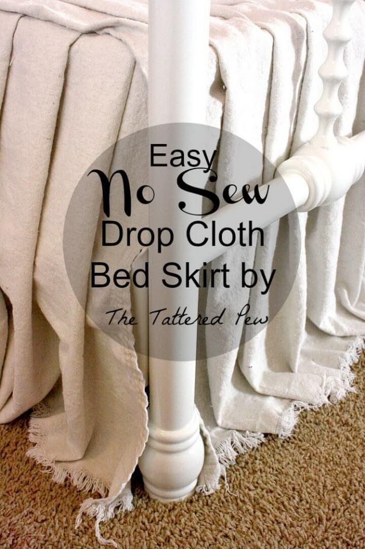 no sew drop cloth, blankets for bedroom blanket decor, ideas, for room, tutorial