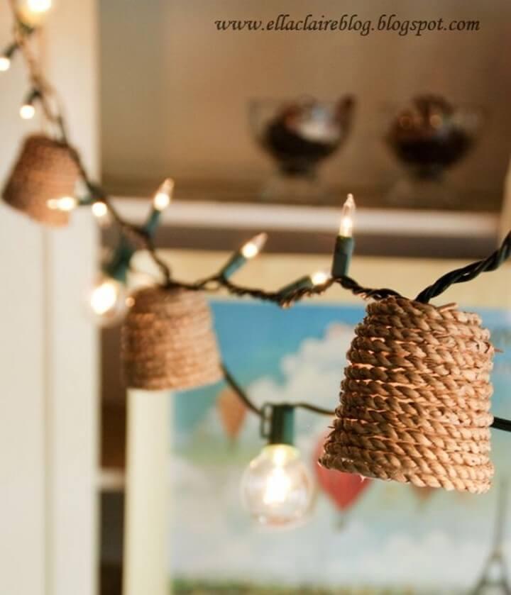 hanging ideas, lights for room decor, bedroom lights decor, hanging lamps, tutorials