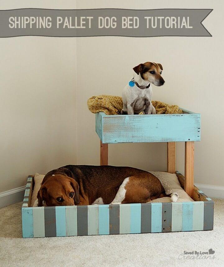 shipping pallet, dog house, dog bed ideas, dog pet bed, dog ideas