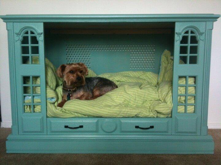 diy pallet, diy dog bed, diy ideas,