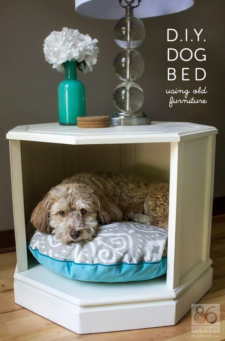 wooden dog house, wooden dog bed, how to