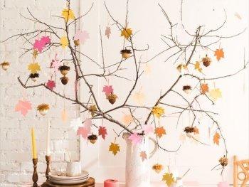 gratitude tree, home decor ideas, projects, crafting