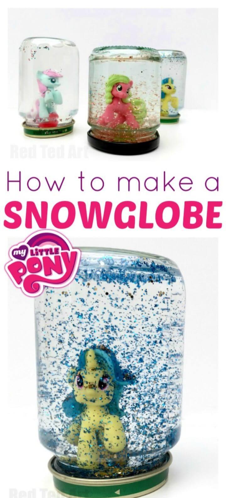 Beautiful DIY Snow Globes Tutorial
