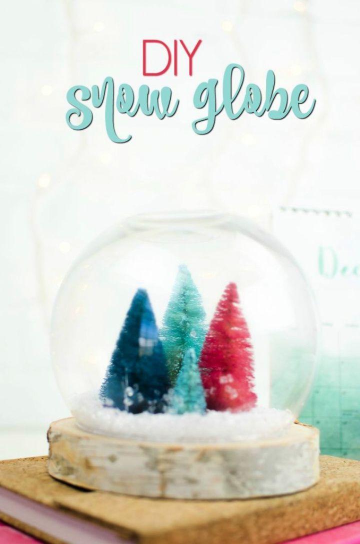 Build A DIY Snow Globe