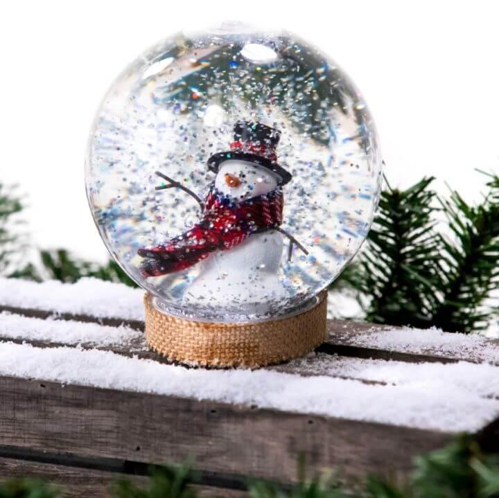Create A DIY Homemade Snow Globe