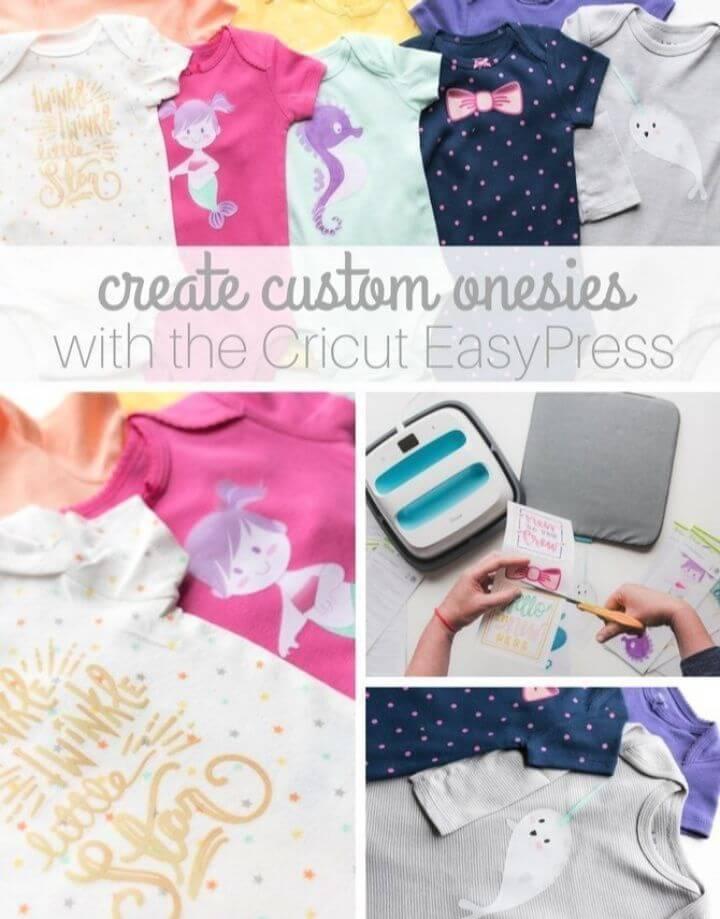 Create DIY Custom Onesies with the Cricut