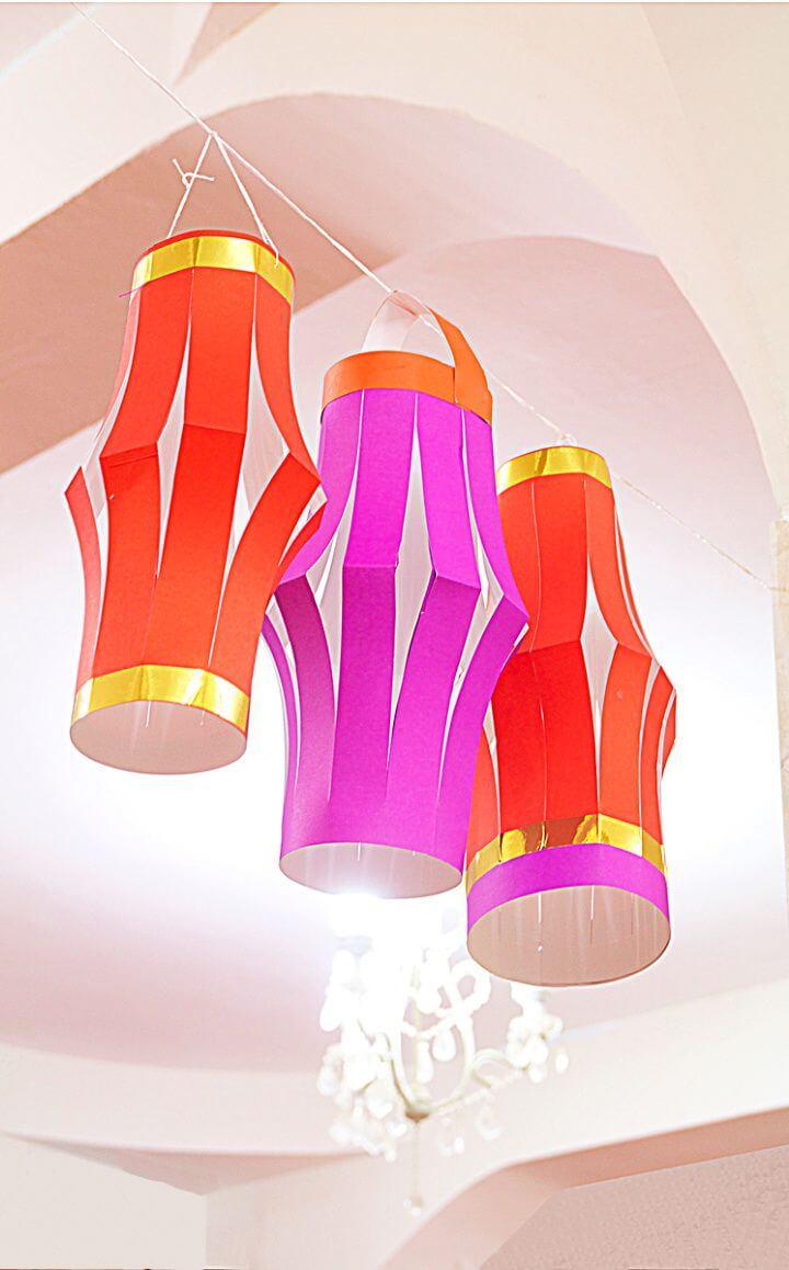 DIY Amazing Paper Lanterns Chinese Style
