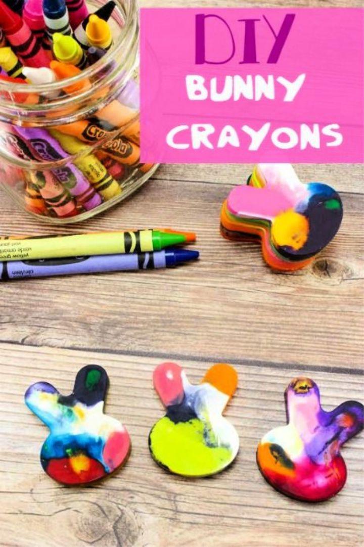 DIY Bunny Crayons