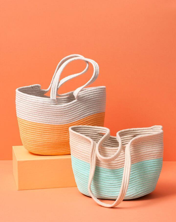 DIY Cute Make a Rope Tote with Gemma Patford