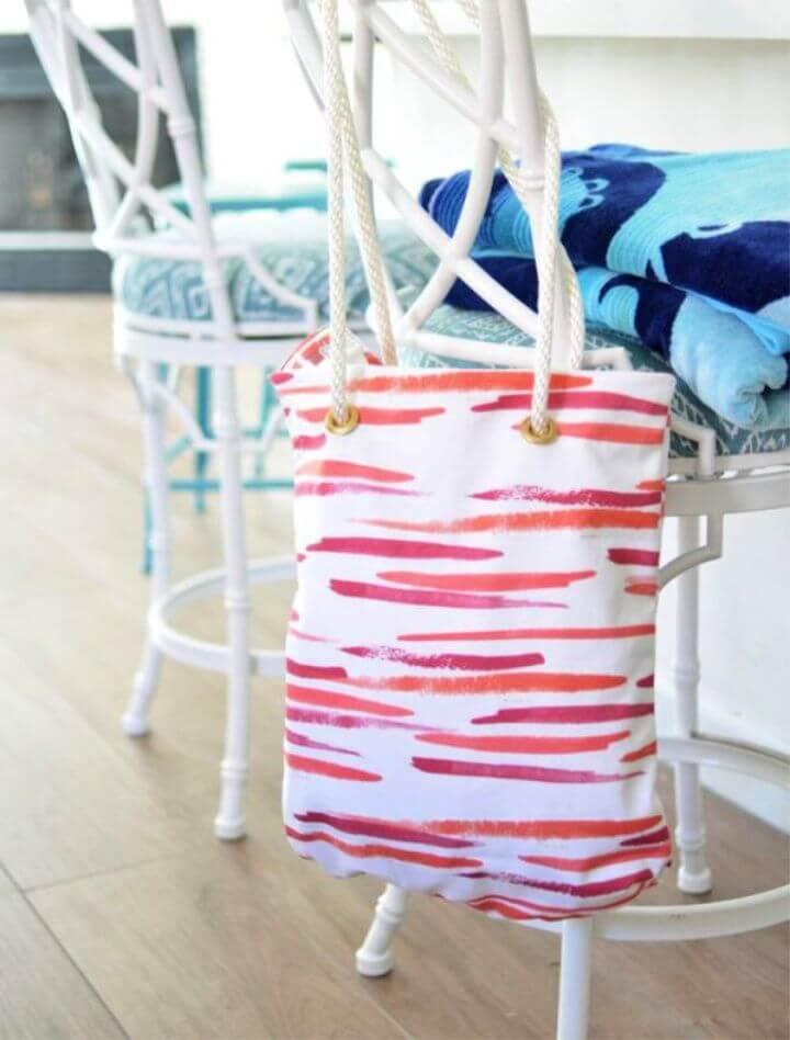DIY Fabric Tote Bag Tutorial