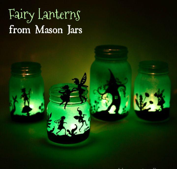 DIY Fairy Mason Jar Lanterns