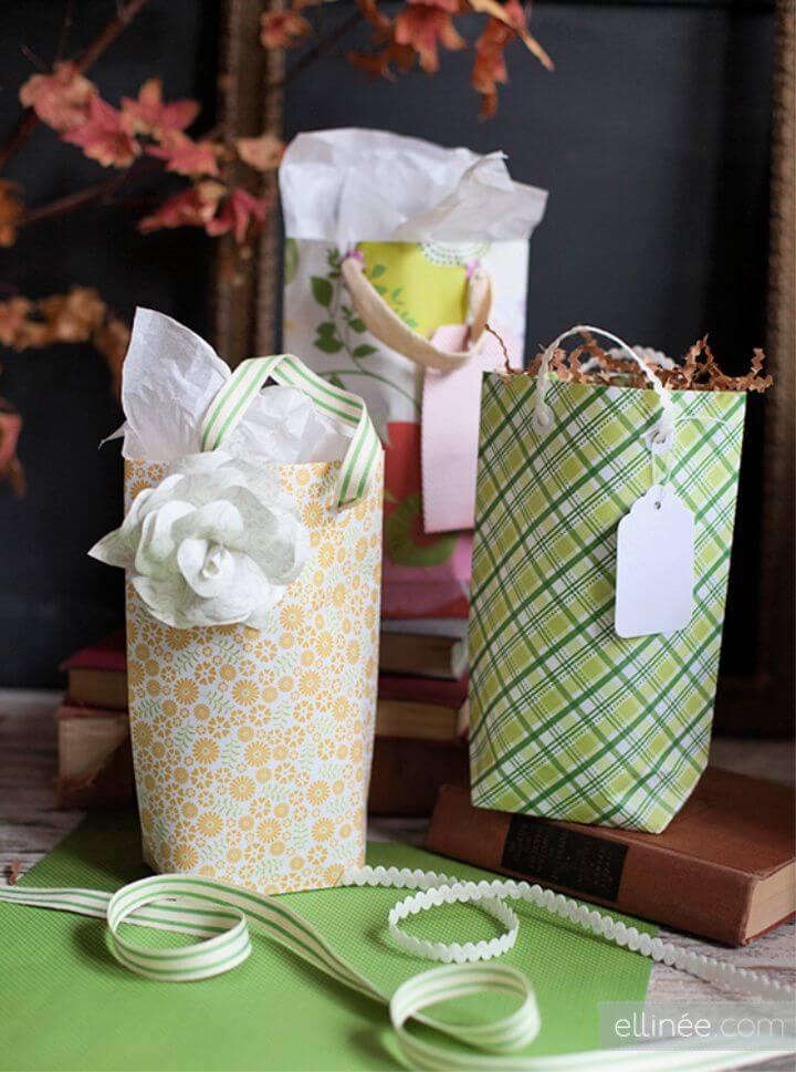 DIY Gift Bag Tutorial