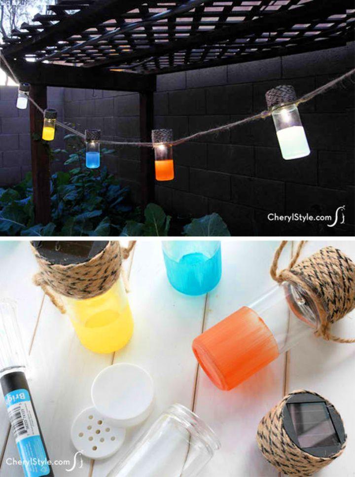 DIY Outdoor Lantern Ideas DIY Solar Lanterns