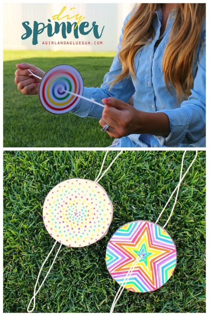 DIY Paper Spinner for Endless Fun