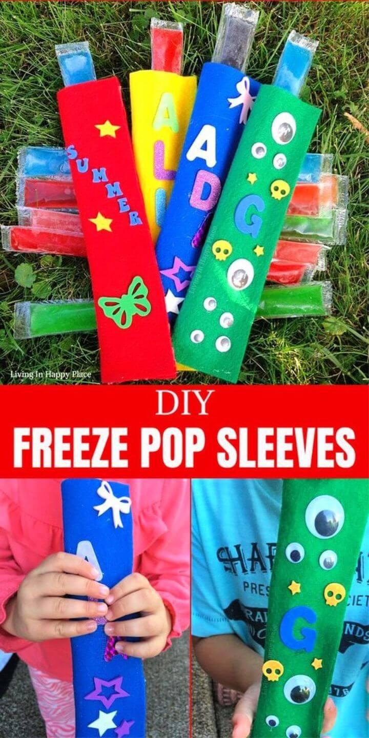 DIY Popsicle Holder Craft. Fun and functional activity for kids and Moms