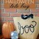 DIY Sequined Halloween Tote Bag