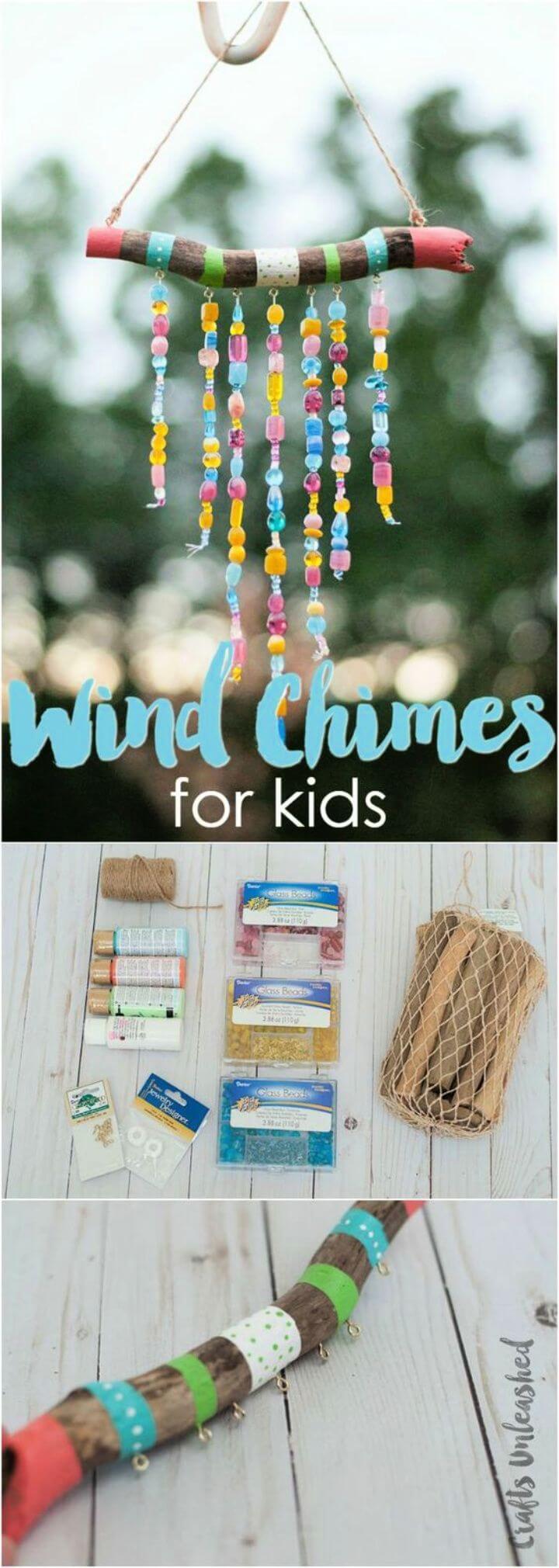 DIY Wind Chimes For Kids Step by Step