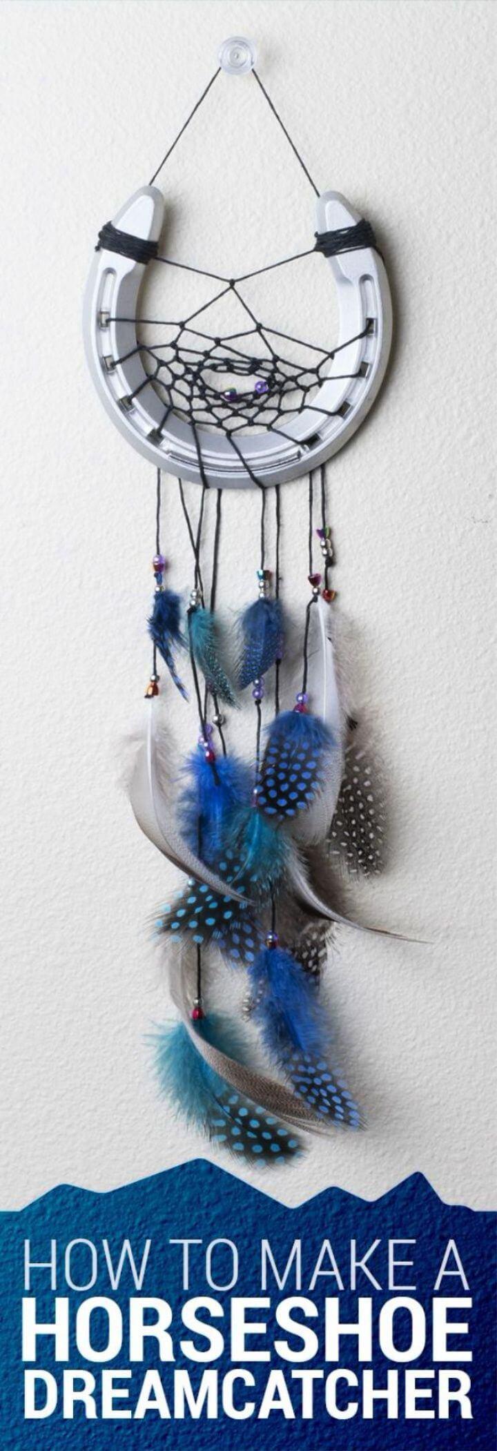 Horseshoe Dream Catcher DIY