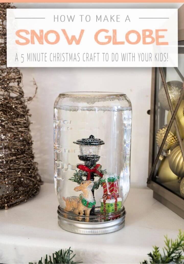 How To Build A DIY Snow Globe