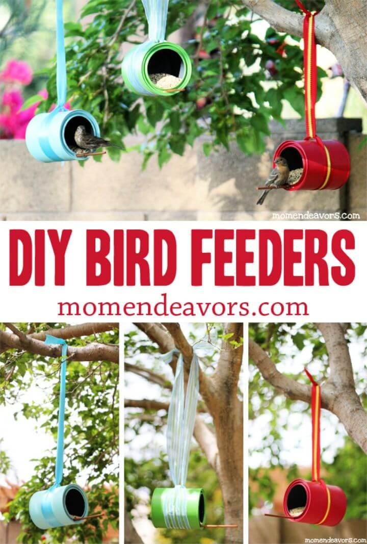 How To Make Tin Can Feeder