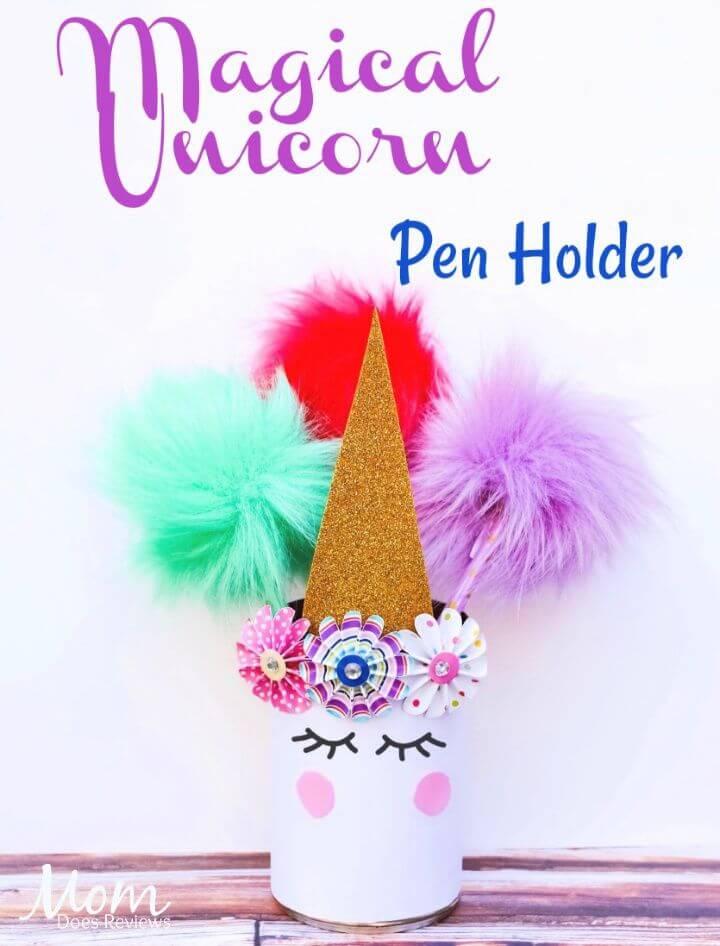 Magical Unicorn Pen Holder