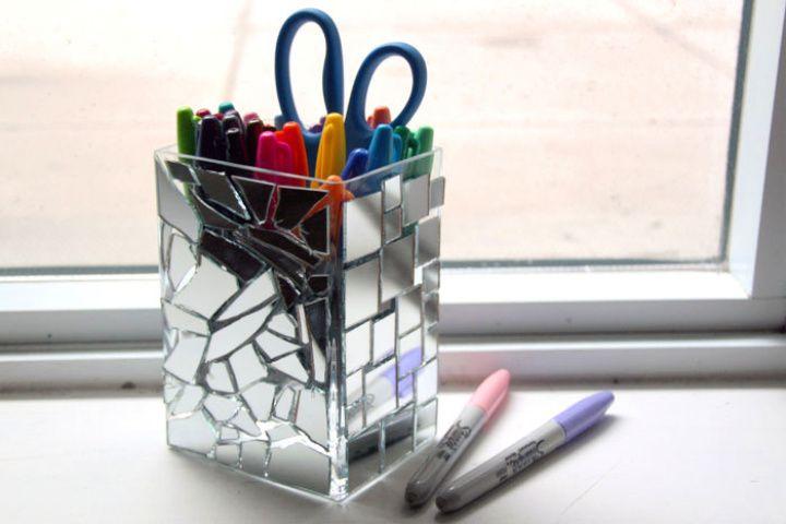 Mosaic Pencil Holder