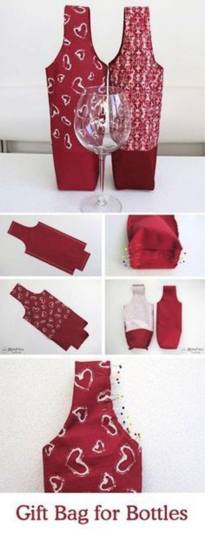 Tutorial on a Gift Bag for Bottles