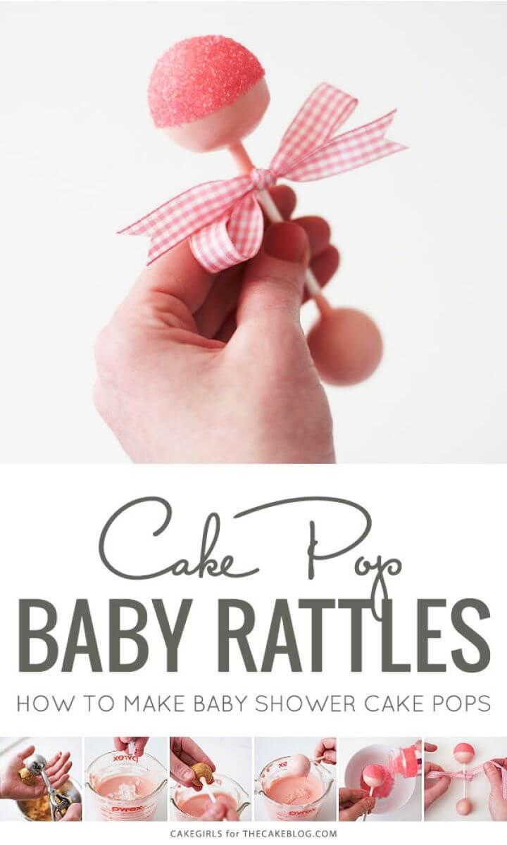 Baby Rattle Cake Pops