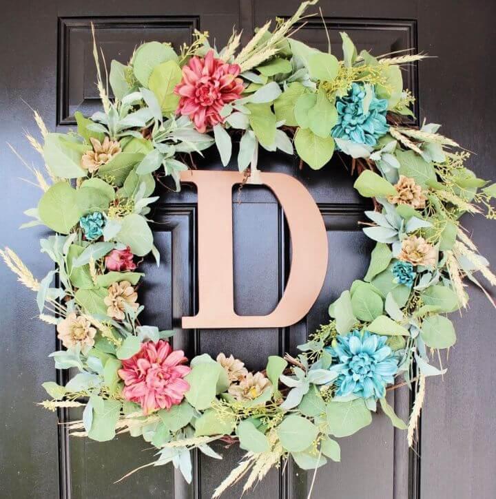 Beautiful DIY Front Door Wreath