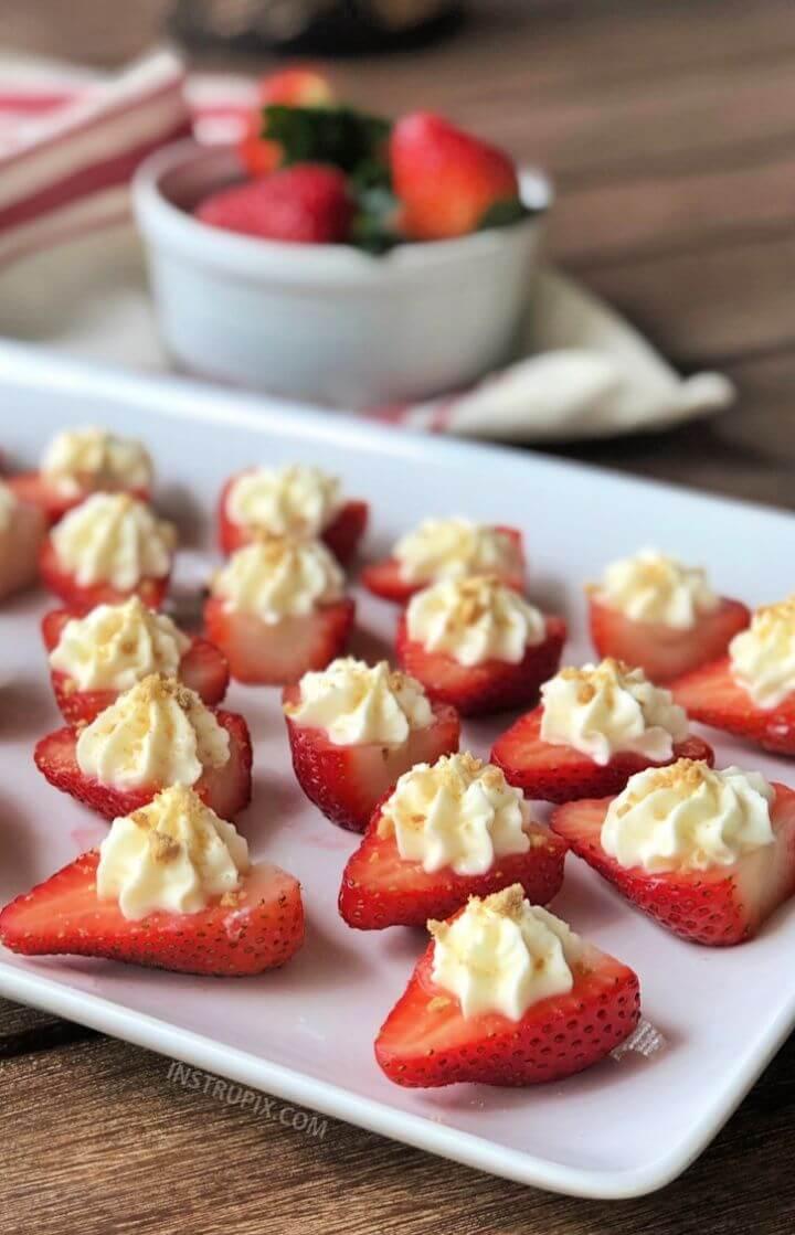 Best Deviled Strawberries