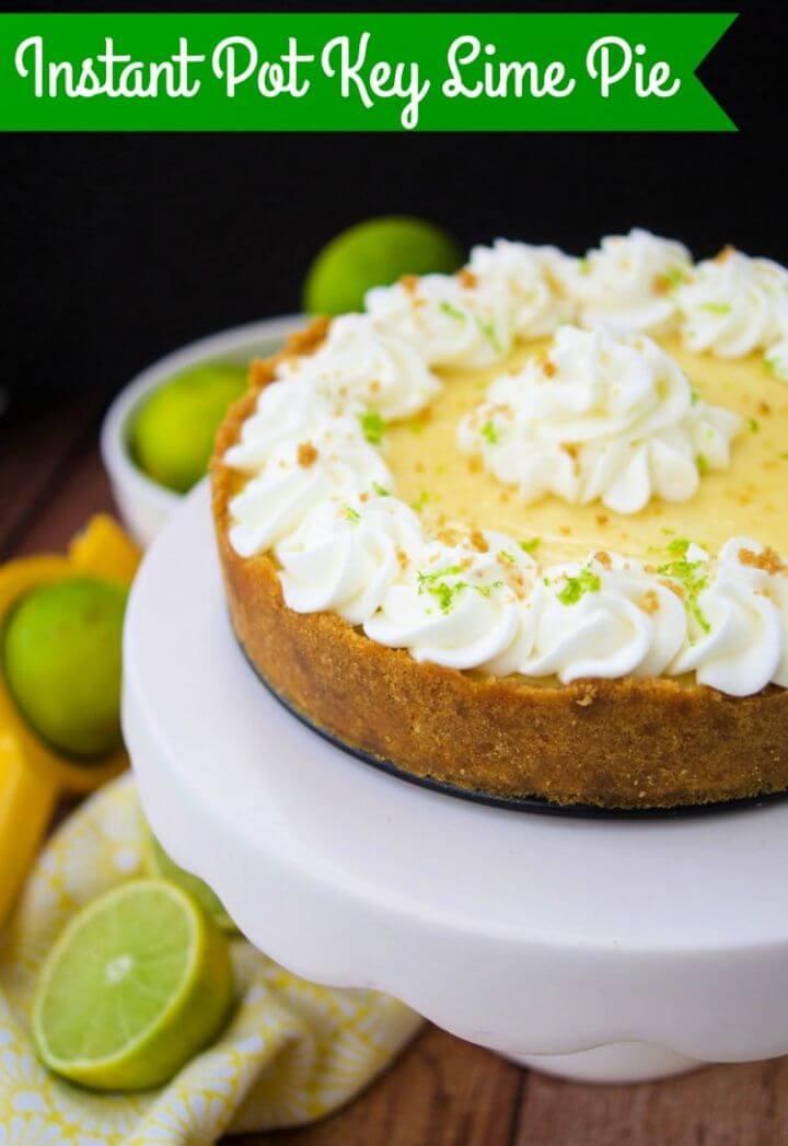 Best Ever Instant Pot Key Lime Pie