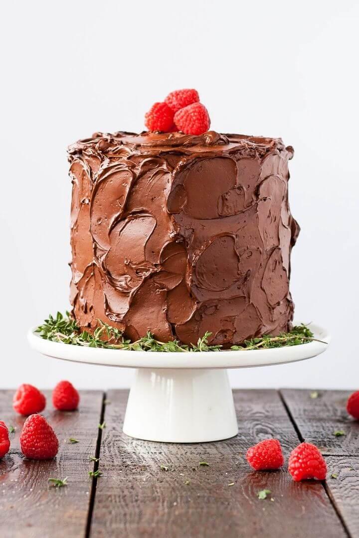 Build A DIY Chocolate Raspberry Layer Cake