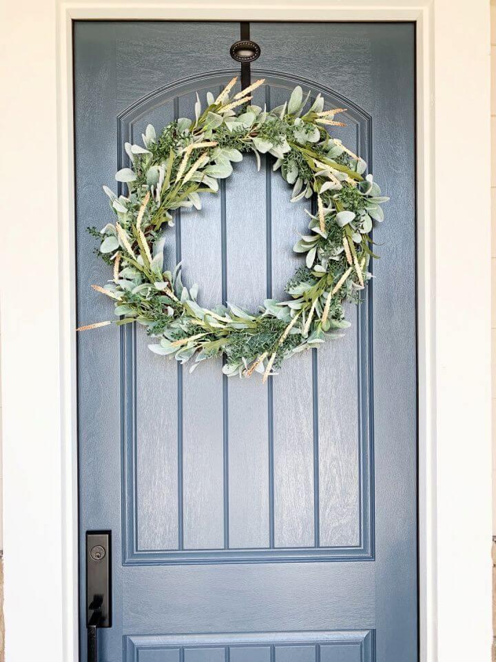 Classic DIY Front Door Wreath Tutorial
