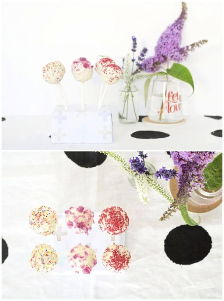 DIY Cake Pop Stand Recipe