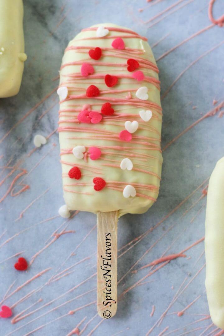 DIY Cake Popsicles Step By Step Tutorial