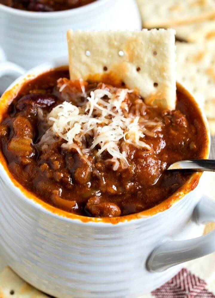 DIY Glenn’s Sweet Spicy Slow Cooker Chili