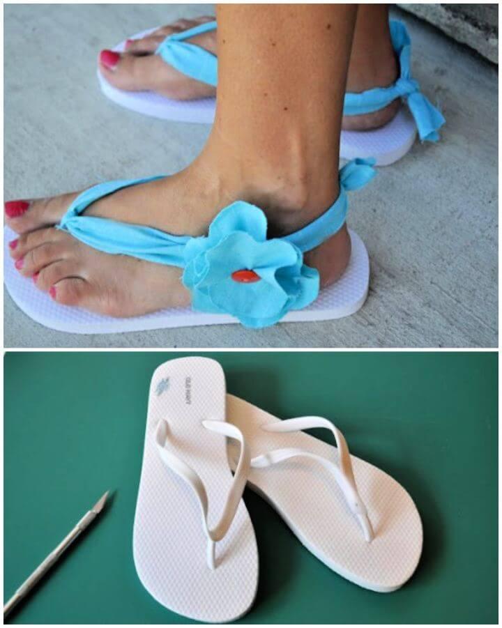 DIY Key West Flip Flops Rock The Flop Linky