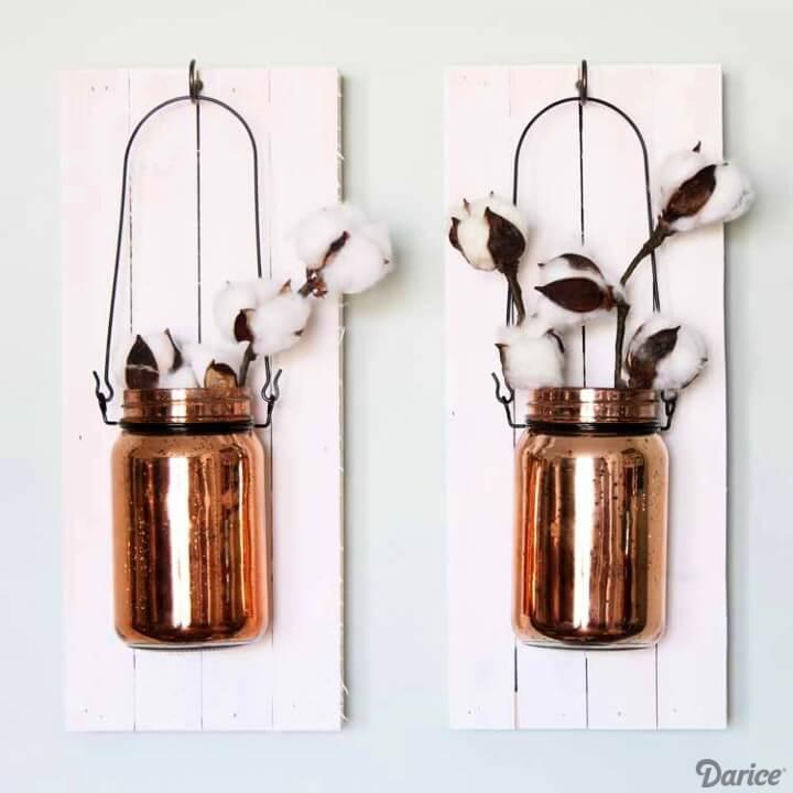 DIY Mason Jar Wall Decor