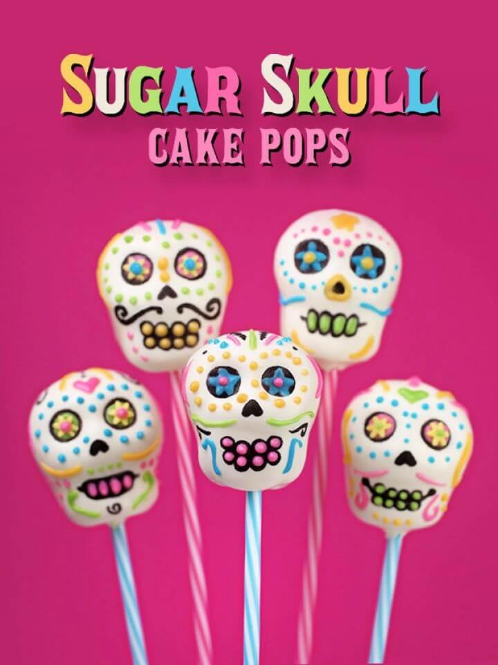 DIY Sugar Skull Cake Pops