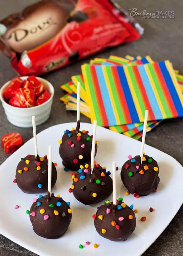 Easy DIY Brownie Cake Pops